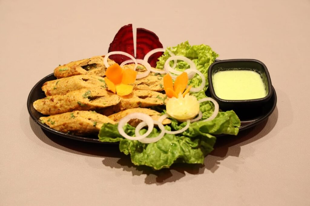 chicken seekh kebab